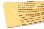 Authentic HERMES Ascot Tie Necktie Belt Pattern Silk Yellow J5577 Hot on Sale