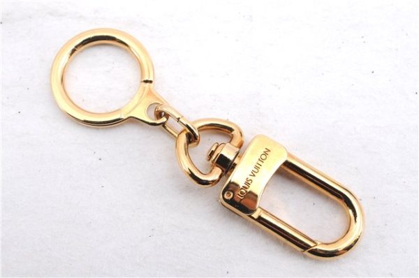 Authentic Louis Vuitton Charm Key Chain Anokre Gold M62694 LV 3804E For Cheap