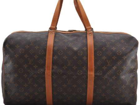 Authentic Louis Vuitton Monogram Sac Souple55 Hand Boston Bag M41622 LV 8754E Online Hot Sale