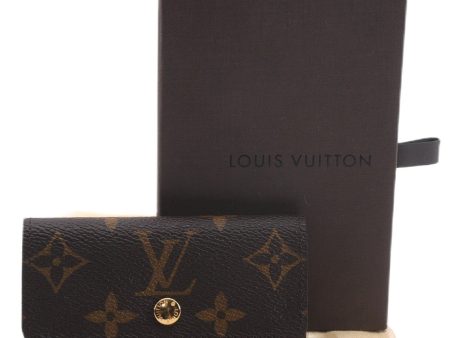 Authentic Louis Vuitton Monogram Multicles 4 Four Hooks Key Case LV Box 6666E For Discount