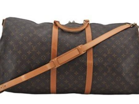 Authentic Louis Vuitton Monogram Keepall Bandouliere 60 M41412 Boston Bag 9039E For Discount