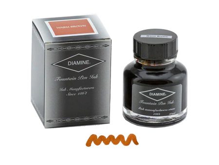 Diamine Warm Brown Ink Bottle - 30ml For Cheap