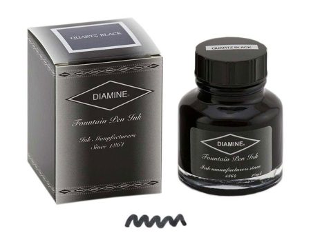 Diamine Quartz Black Ink Bottle - 30ml on Sale