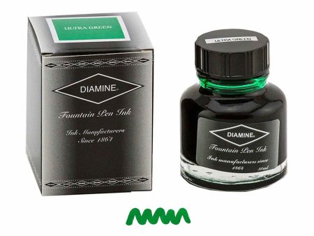 Diamine Ultra Green Ink Bottle - 30ml Online