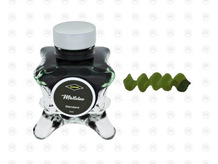 Diamine Inkvent Standard Ink Bottle, Mistletoe - 50ml Online Hot Sale