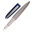 Diplomat Aero 14K Gold Fountain Pen - Blue Silver Online