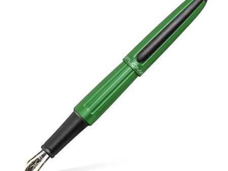 Diplomat Aero 14K Gold Fountain Pen - Green Discount