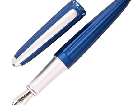 Diplomat Aero 14K Gold Fountain Pen - Blue For Discount