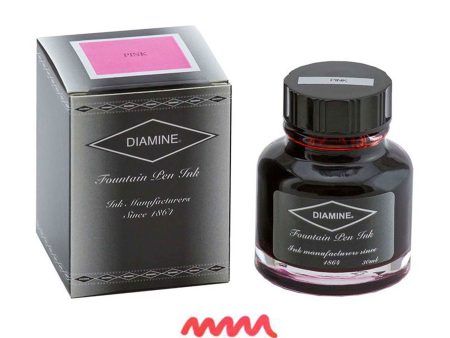 Diamine Pink Ink Bottle - 30ml on Sale