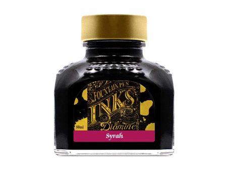 Diamine Syrah Ink Bottle - 80ml Online Sale