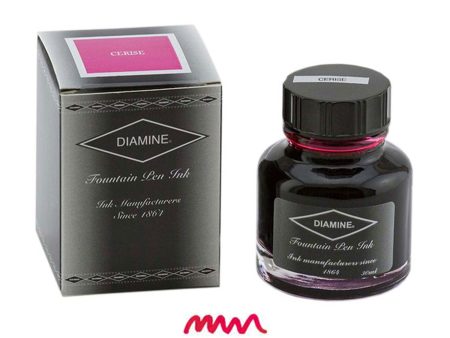 Diamine Cerise Ink Bottle - 30ml Supply