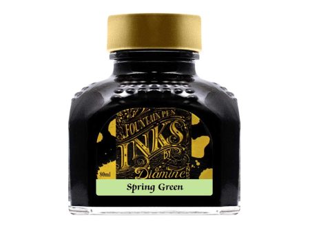 Diamine Spring Green Ink Bottle - 80ml Fashion