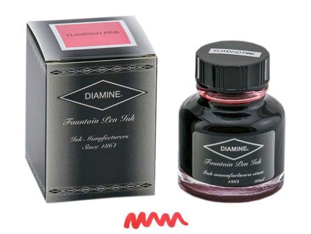 Diamine Flamingo Pink Ink Bottle - 30ml on Sale