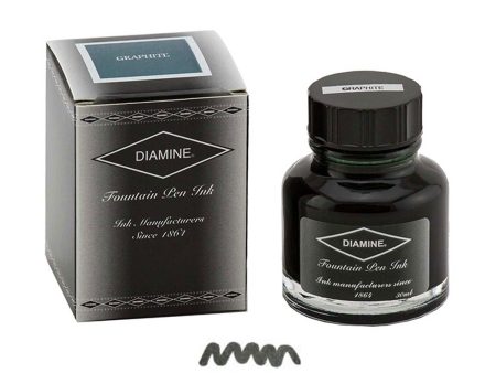 Diamine Graphite Ink Bottle - 30ml Online now