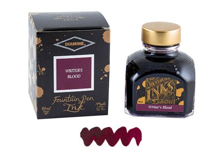 Diamine Writers Blood Ink Bottle - 80ml Cheap