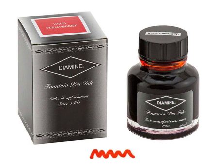 Diamine Wild Strawberry Ink Bottle - 30ml Online Sale