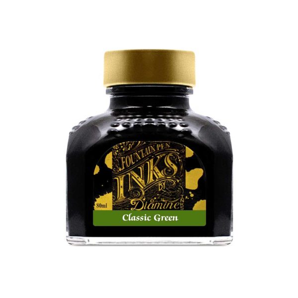 Diamine Classic Green Ink Bottle - 80ml Online Hot Sale