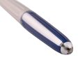 Diplomat Aero 14K Gold Fountain Pen - Blue Silver Online