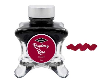 Diamine Inkvent Standard Ink Bottle, Raspberry Rose - 50ml For Discount