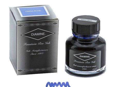 Diamine China Blue Ink Bottle - 30ml For Cheap