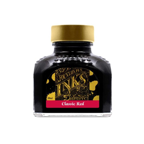 Diamine Classic Red Ink Bottle - 80ml For Discount