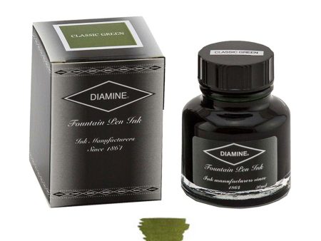 Diamine Classic Green Ink Bottle - 30ml Supply