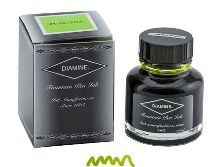 Diamine Spring Green Ink Bottle - 30ml For Discount