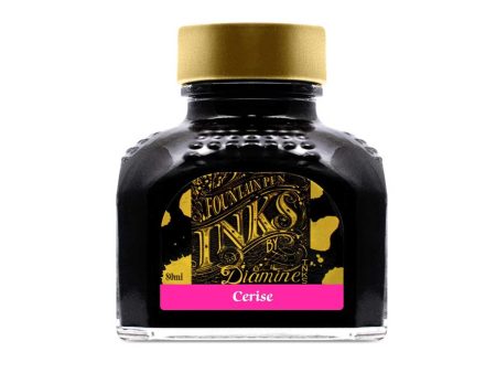 Diamine Cerise Ink Bottle - 80ml Cheap