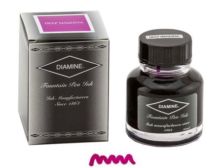 Diamine Deep Magenta Ink Bottle - 30ml For Discount