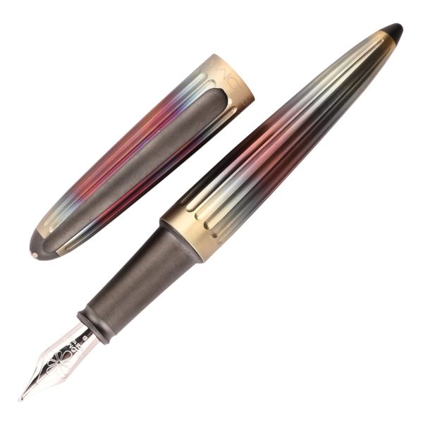 Diplomat Aero 14K Gold Fountain Pen - Flame For Discount