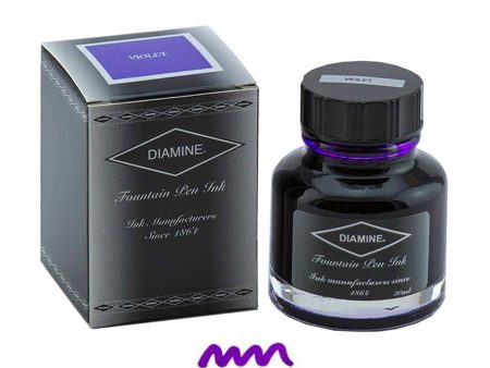 Diamine Violet Ink Bottle - 30ml Fashion